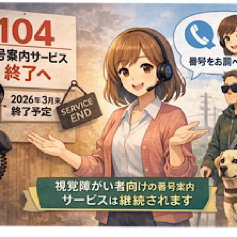 ✨📞 今日のテーマ：104 電話番号サービス　と「残す」という選択🫧🌸