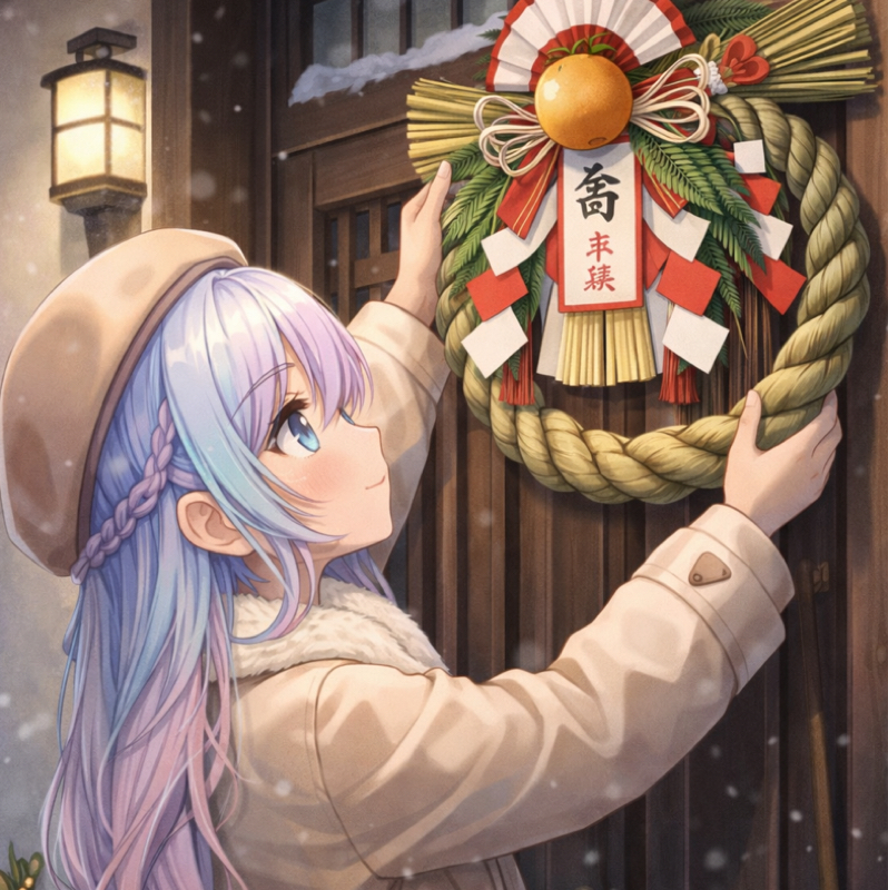 ✨しめ縄を飾る意味🍃 29日OK派