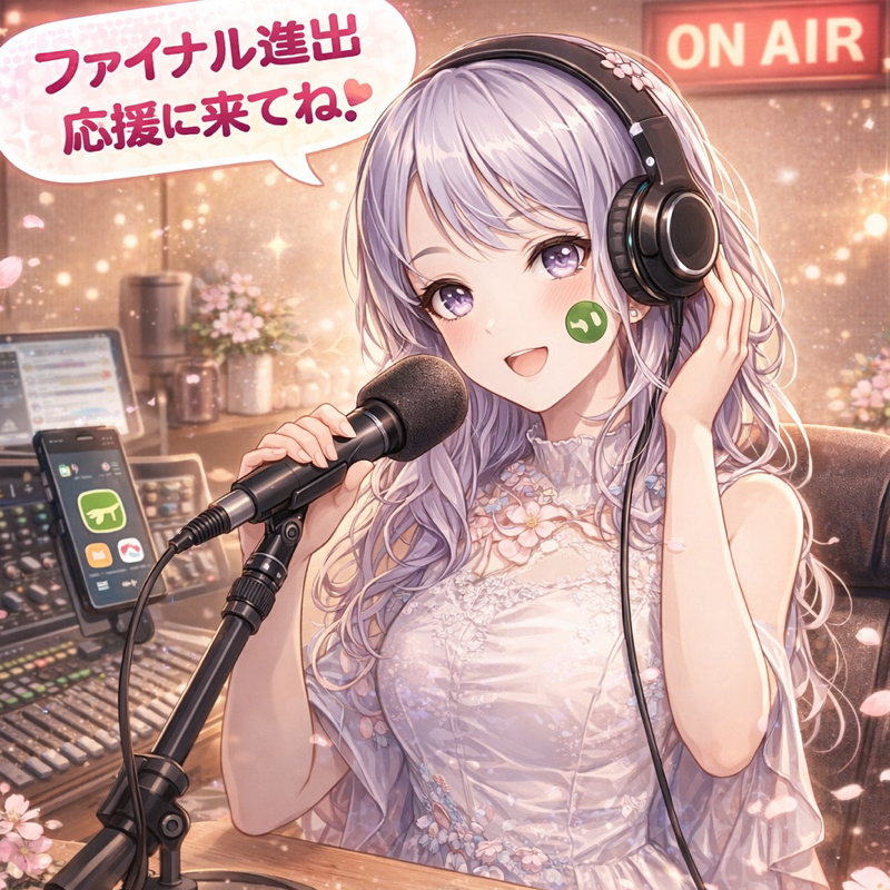 🌸報告と感謝🎧✨ミュージックサンデー総合ファイナル ㊗️✨🥇1位をいただきました💖