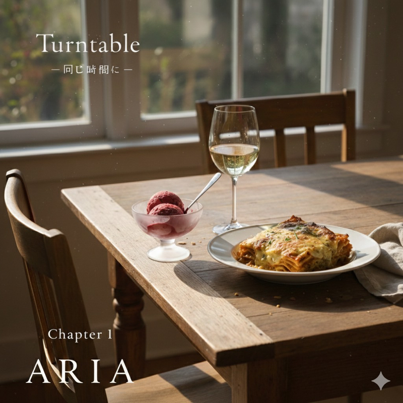 01🎧 Latest Work  ✨Turntable – 同じ時間に 💿 