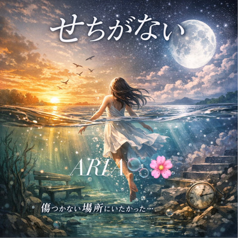 ✨「せちがない」   Lyrics by ARIA  💿　あなたを大切にしてくれる世界へ