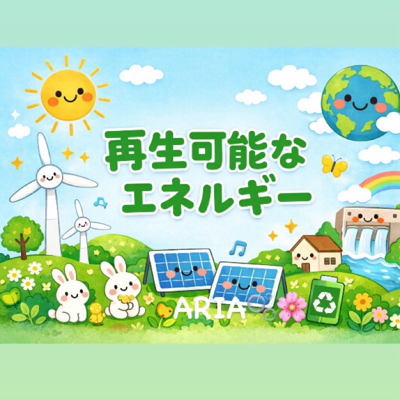 今日は「電気記念日」💡✨再生可能なエネルギー