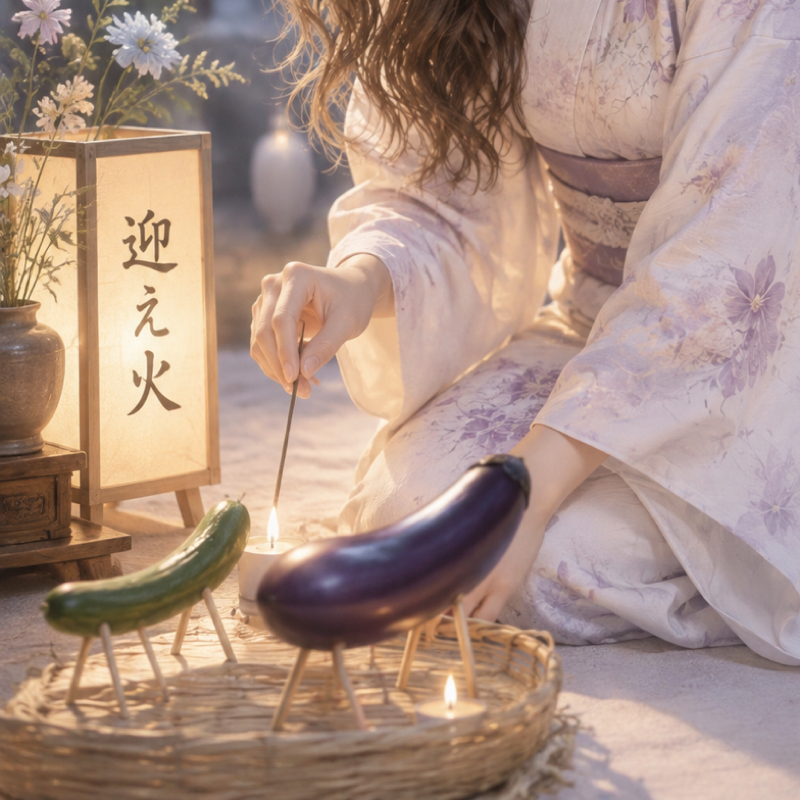 8月13日、お盆。🎐✨