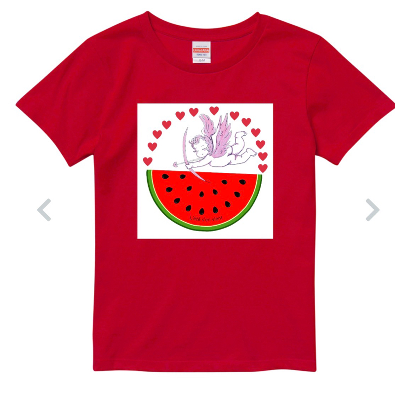天使ユメールちゃん夏バージョンTシャツ　#1,275