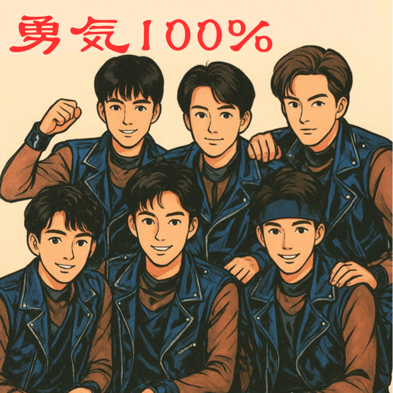 4【歌ってみた】勇気100%/光GENJI