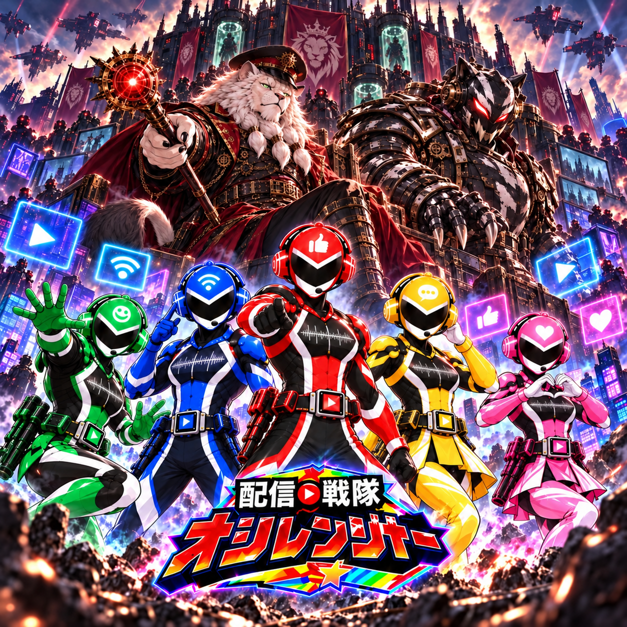 【配信戦隊】声を合わせて オシレンジャー【オシレンジャー】