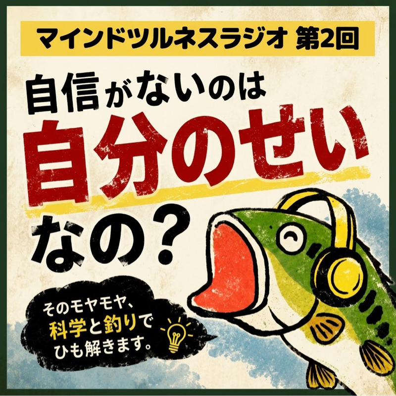 #1 マインドツルネスラジオ～釣りと自信を科学する～