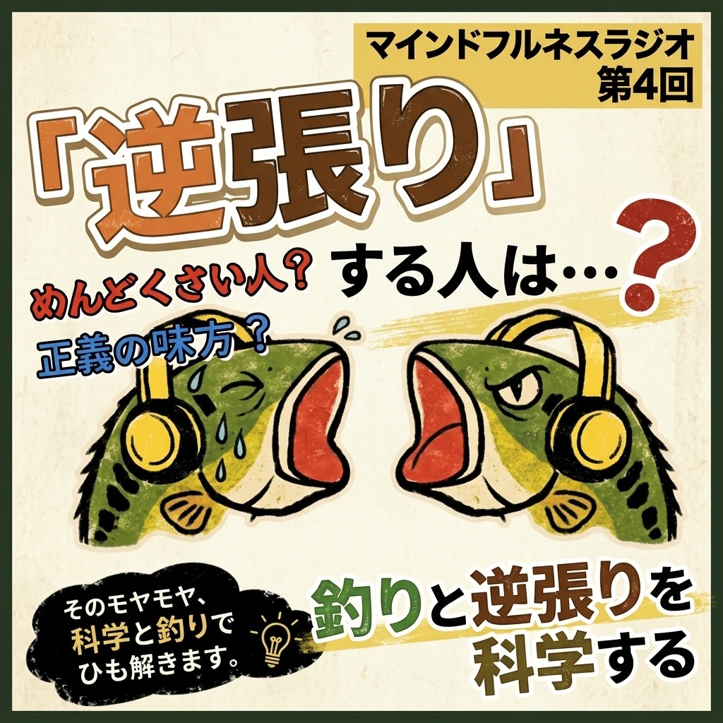 #5 マインドツルネスラジオ～釣りと逆張りを科学する～