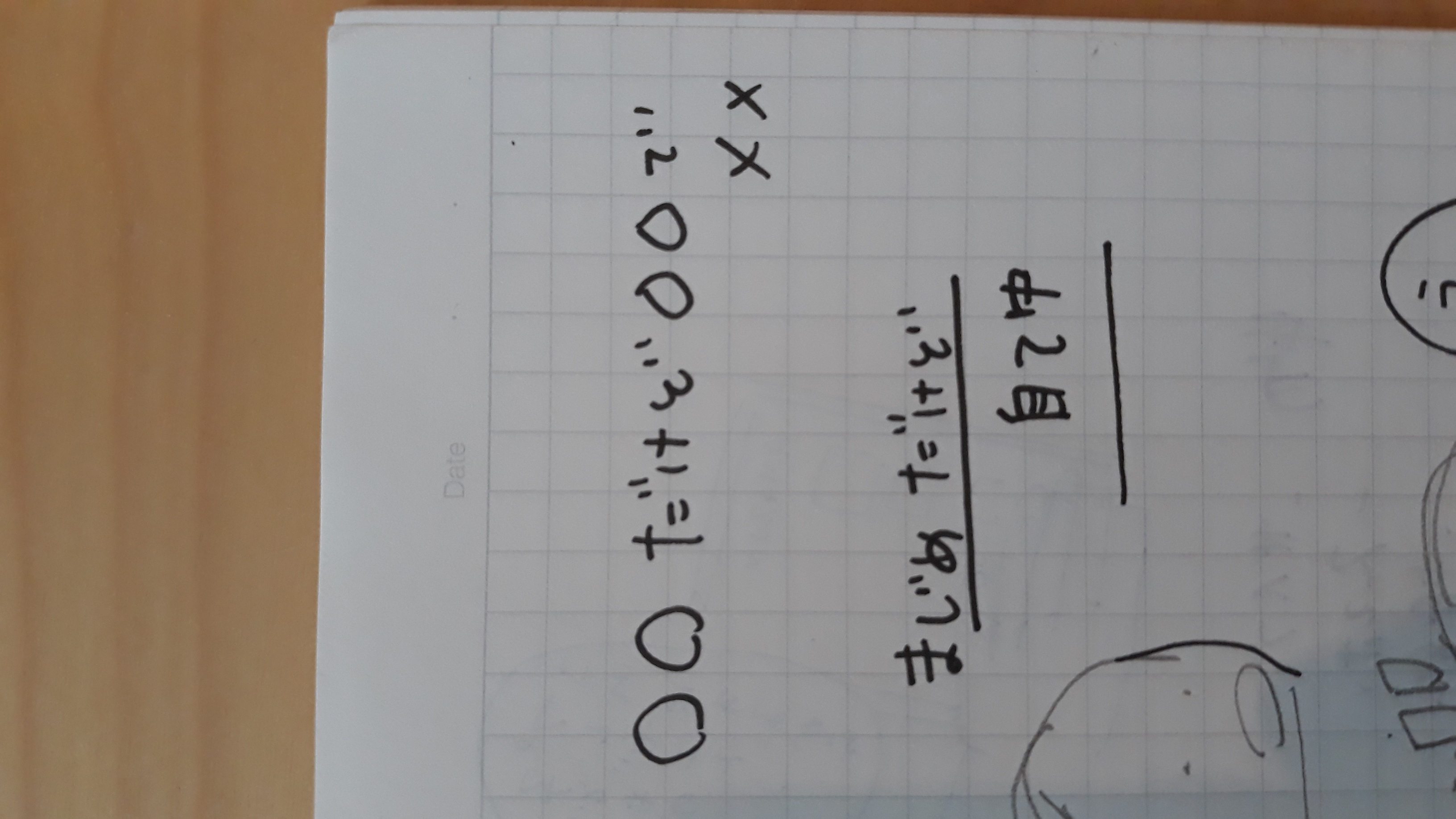 No.2 ●●だけど■■な人を作りたい