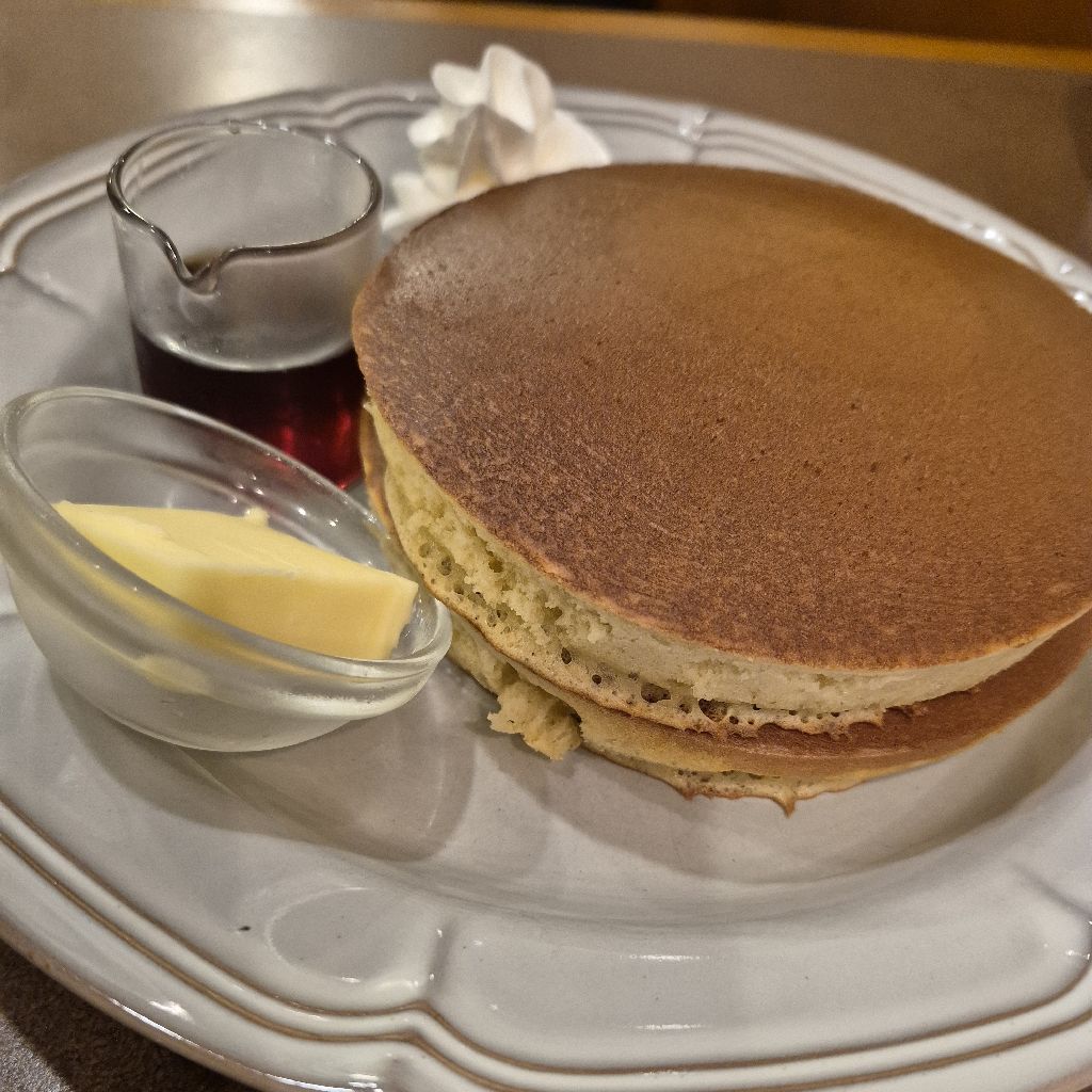 珈琲館にホットケーキを食べに行ってきました🎂