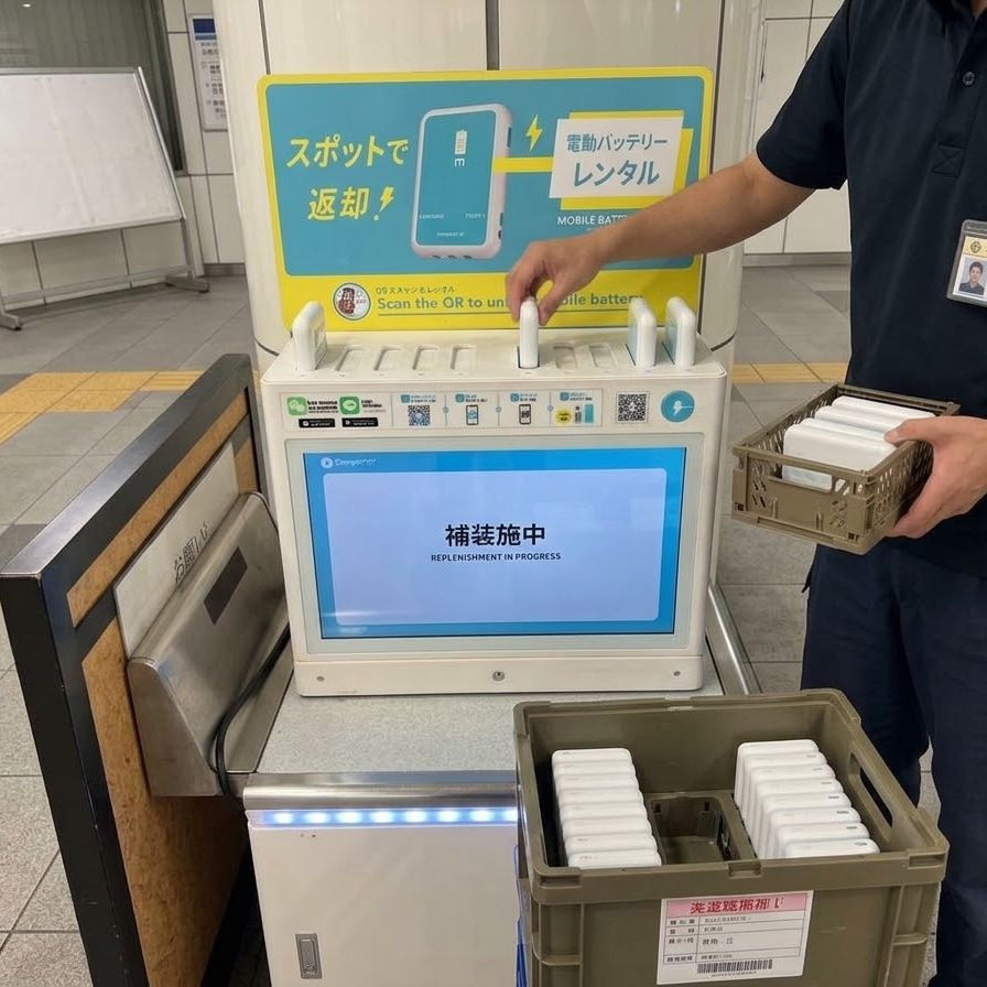 久々の夜の電池マン稼働🏍️