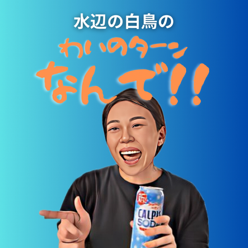 #498 水辺の白鳥のわいのターンなんで!!