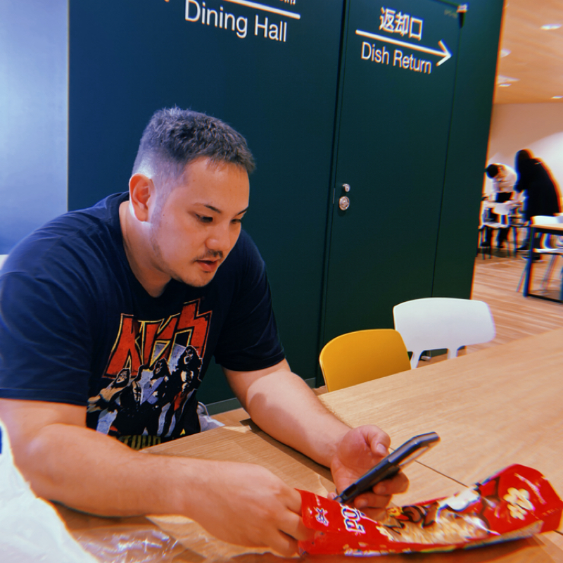 #506 大学の食堂でクズなぞなぞの話