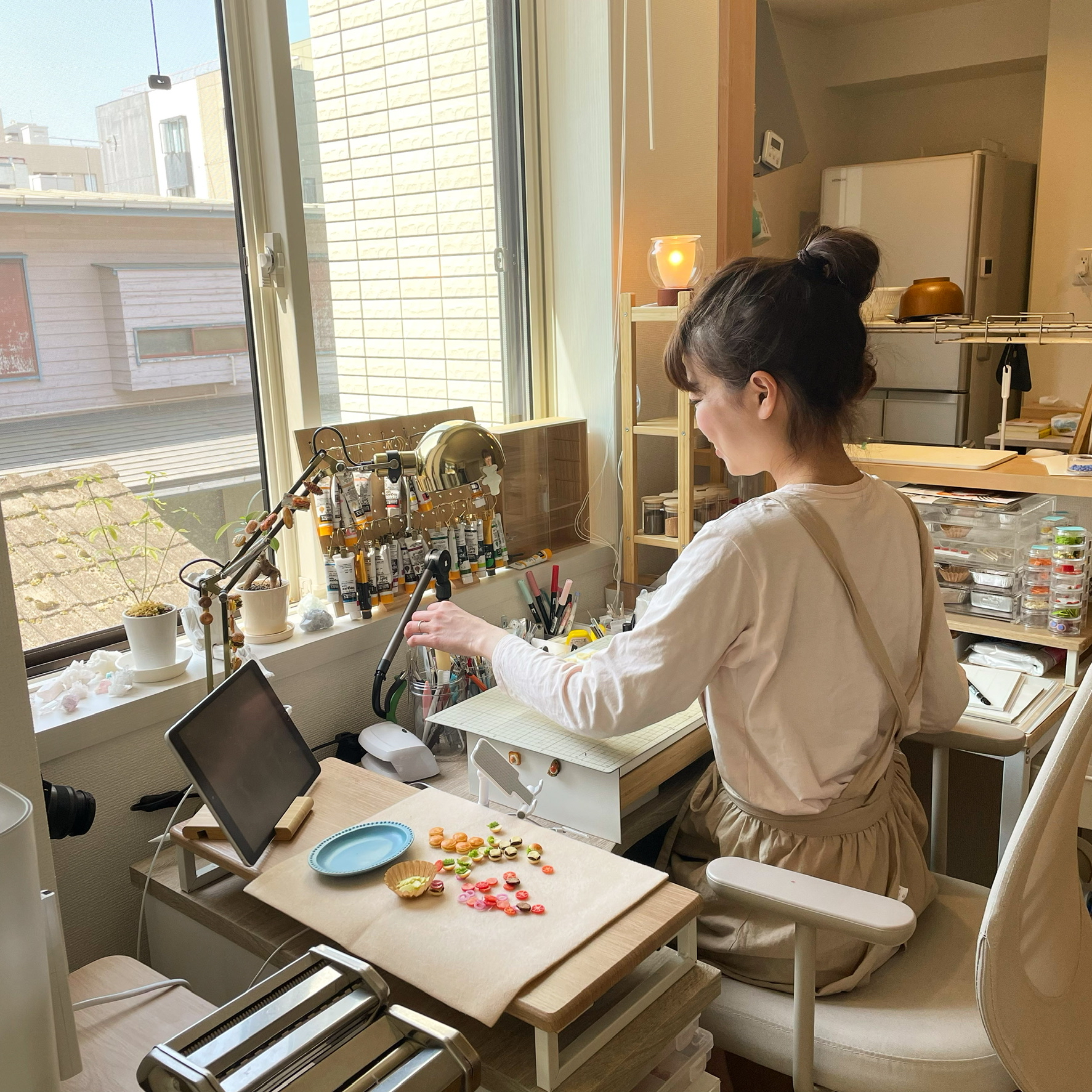 専業ハンドメイド作家の自由な働き方