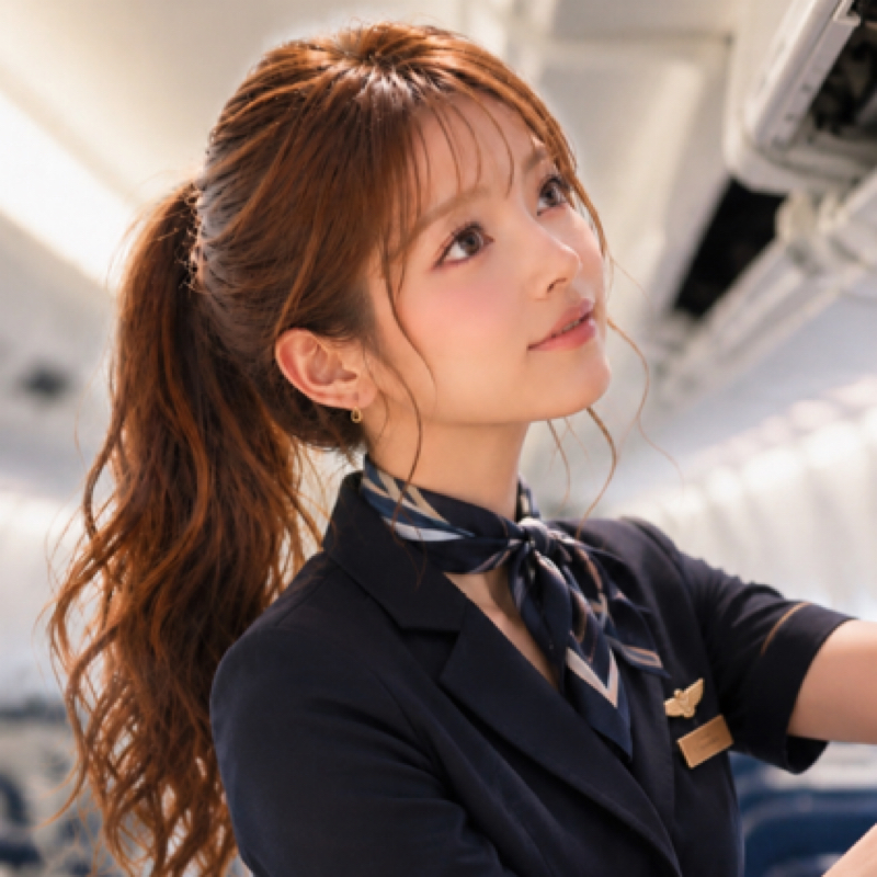 ✈️飛行中のアナウンス✈️