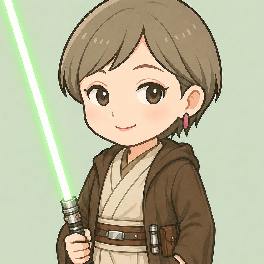‪🍀 とめこ ‪🍀 ～ジェダイの騎士風のコスプレ居た～