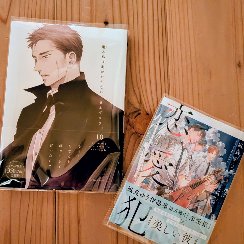 今日は「囀る鳥は羽ばたかない」10巻