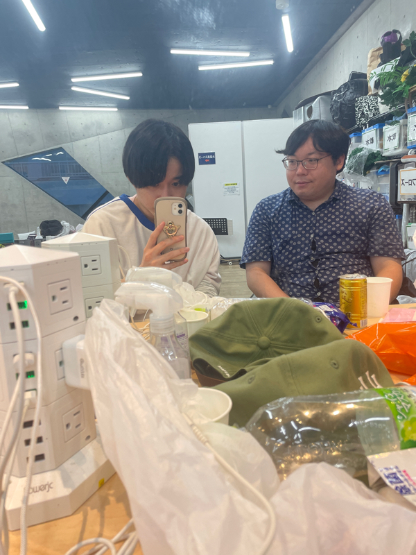 楽屋の銀河を星間飛行