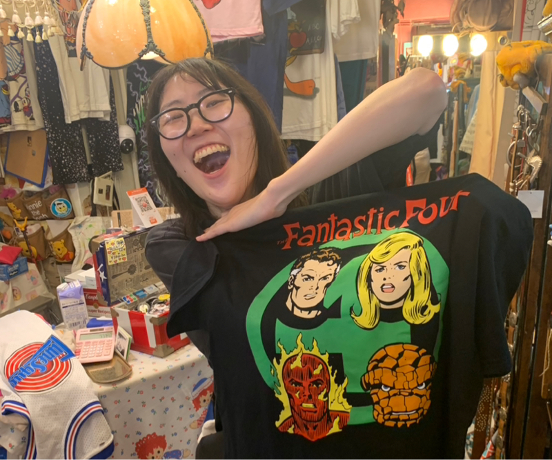 #1372 ファンタスティック4のTシャツ