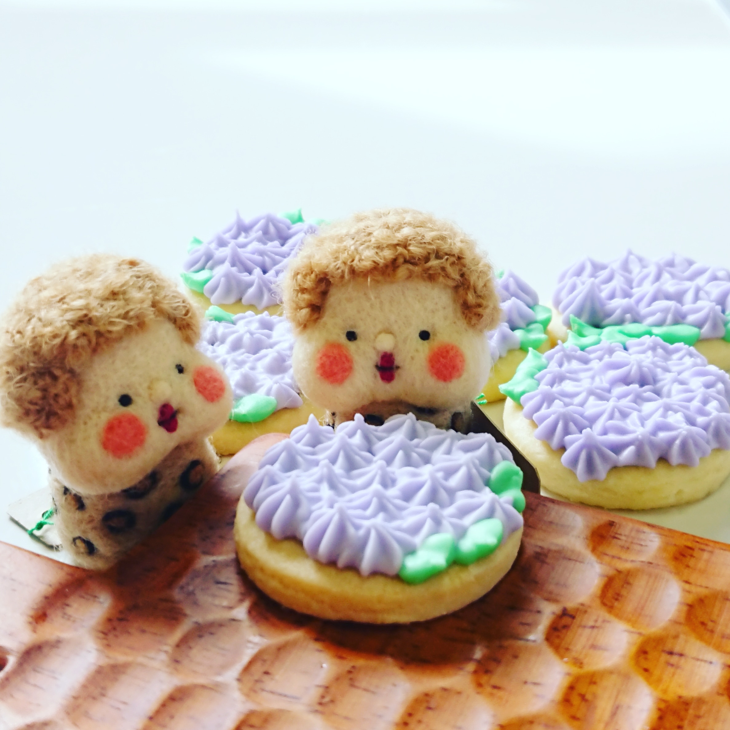 クッキーの焼ける間に