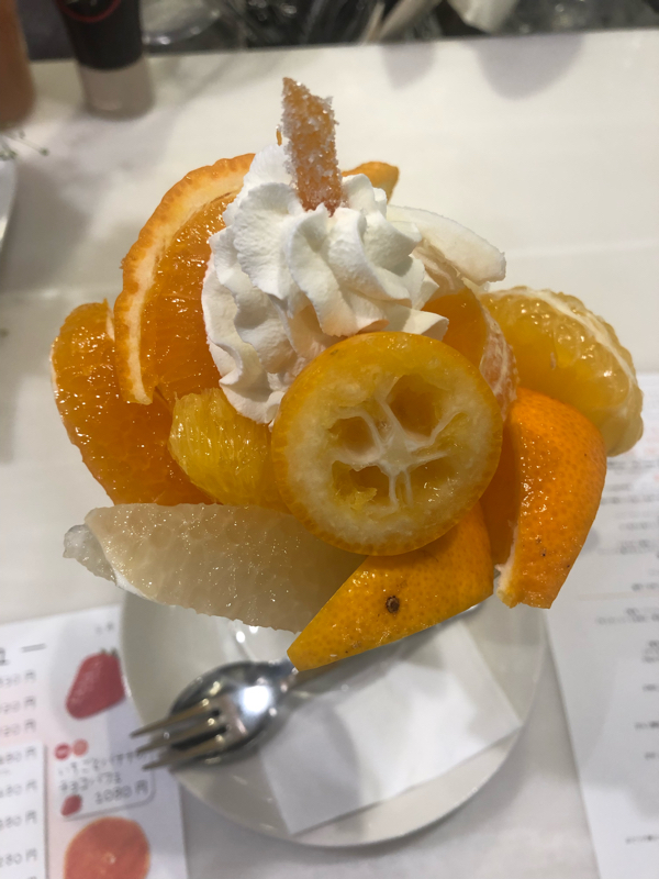柑橘のパフェのいいところ