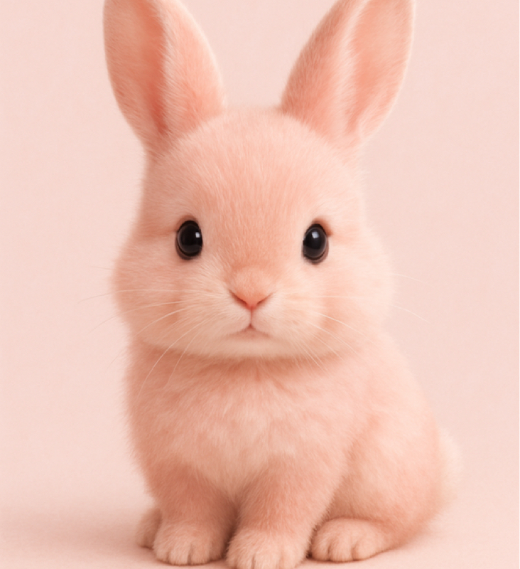 パンダとうさぎ