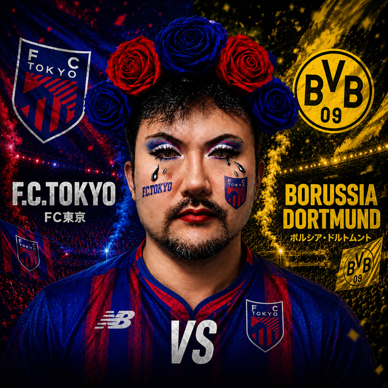 国際親善試合 MUFGスタジアム FC東京vsボルシア ドルトムント