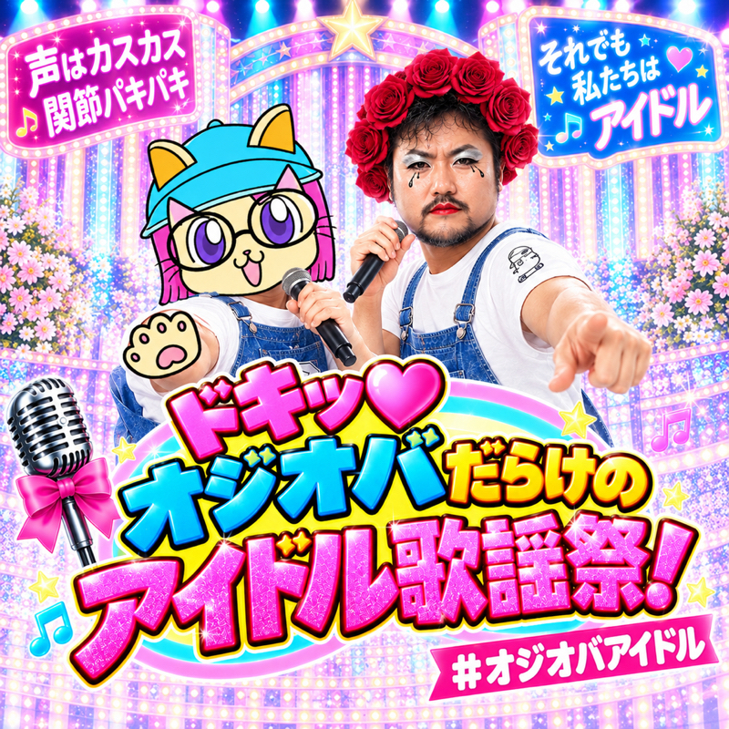 お化けのロック／拓郎&金田(Bひろみ&樹木かおりん)
