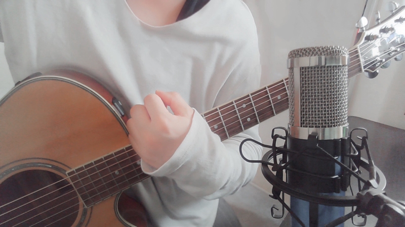 らき 弾き語り。