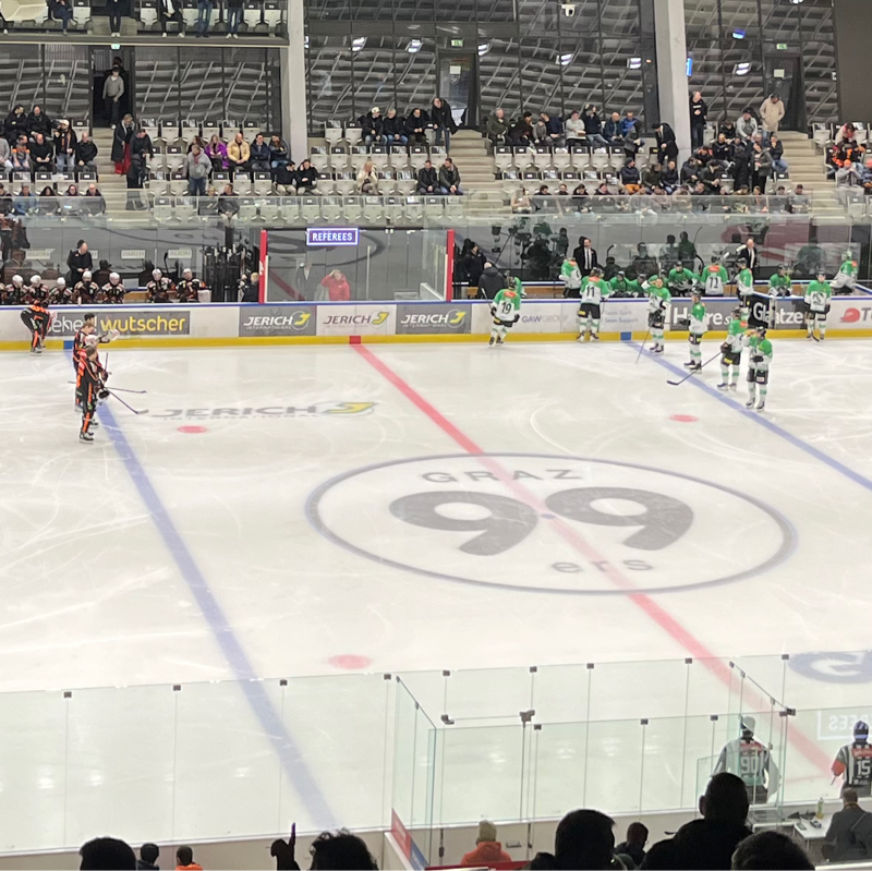 #95 アイスホッケーの試合観戦