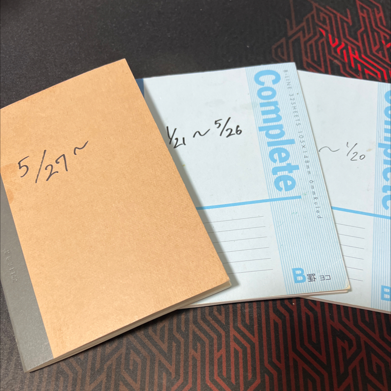 #787 10ヶ月分の日記