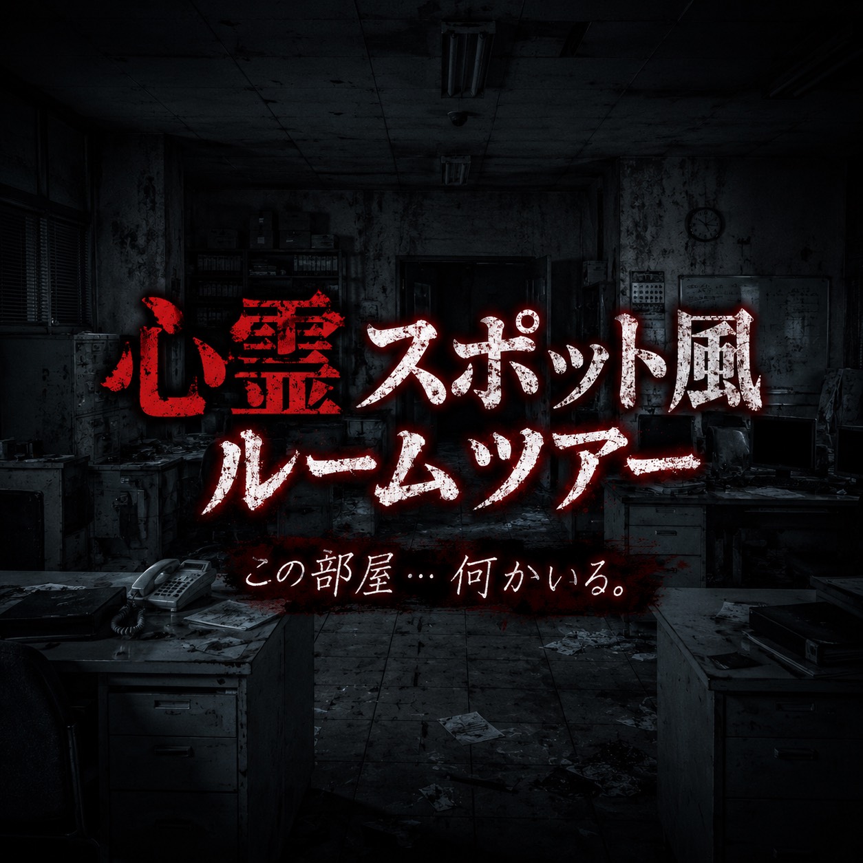 【りょーへい編】心霊スポット風ルームツアー (代理投稿)