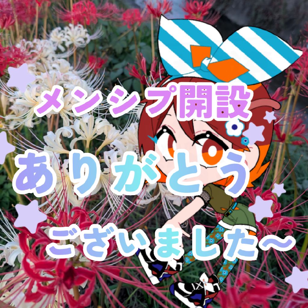 メンシプ感謝！！