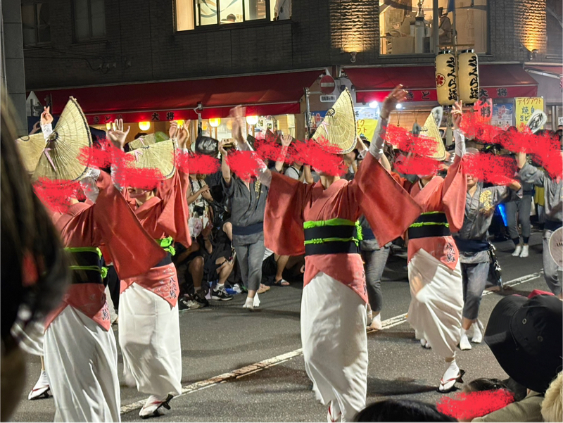 #549 高円寺阿波踊りのお祭りを初めて観て来たんんちゅ😁🙌✨