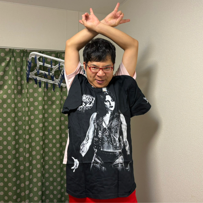 #564 たむんちゅ!やっと。WWETシャツ届いたんちゅー✌️😆✨