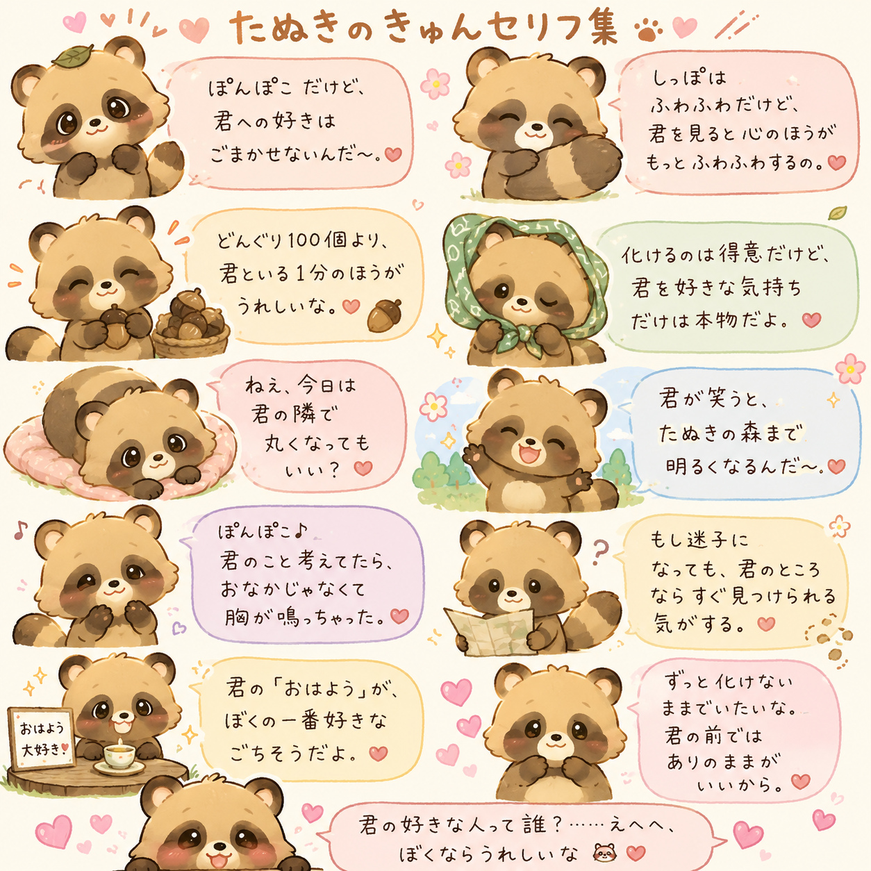 きゅんセリフ😊