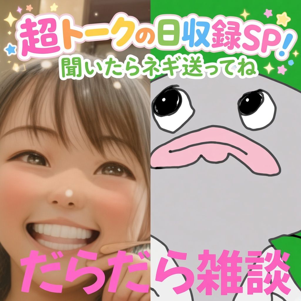 【第69回-超トーク日収録SP！】だらだら🐙だーこ🤗とだらだら雑談