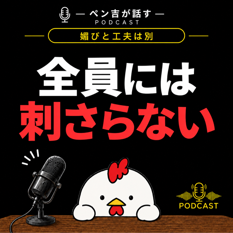 どうせ全員には刺さらない。それでも届ける努力はするべき