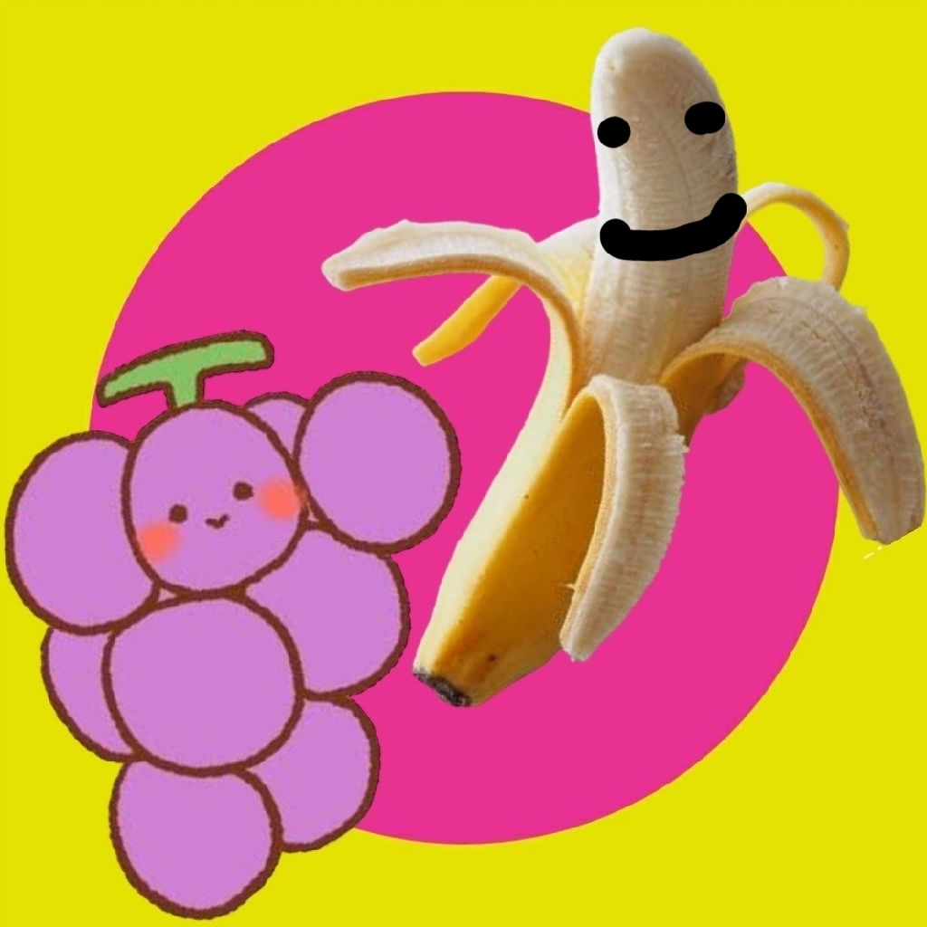 #1016　ぶどうとバナナ
