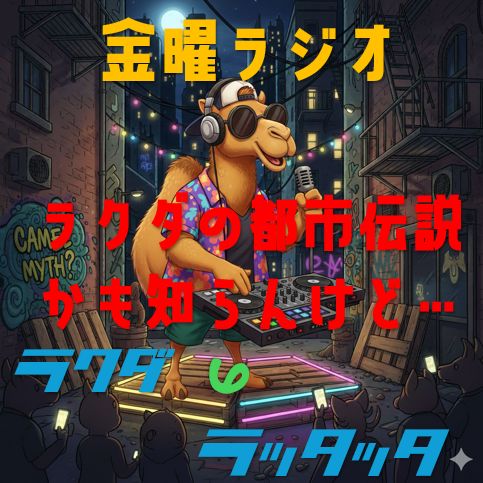 # 945🐫　ラクダの都市伝説かも知らんけど…第4回目📻2026.1.30