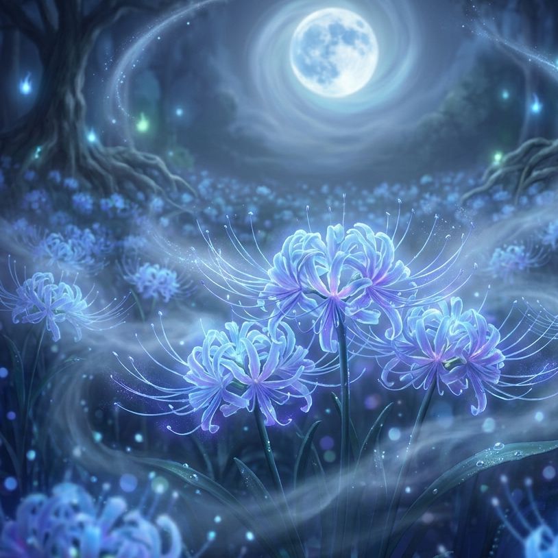 Blue Spider Lily
