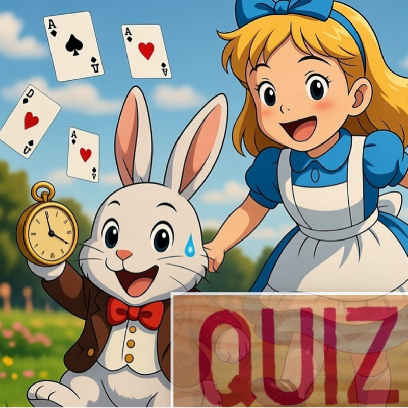 トーク６１　大塚啓にアリス クイズを出題！