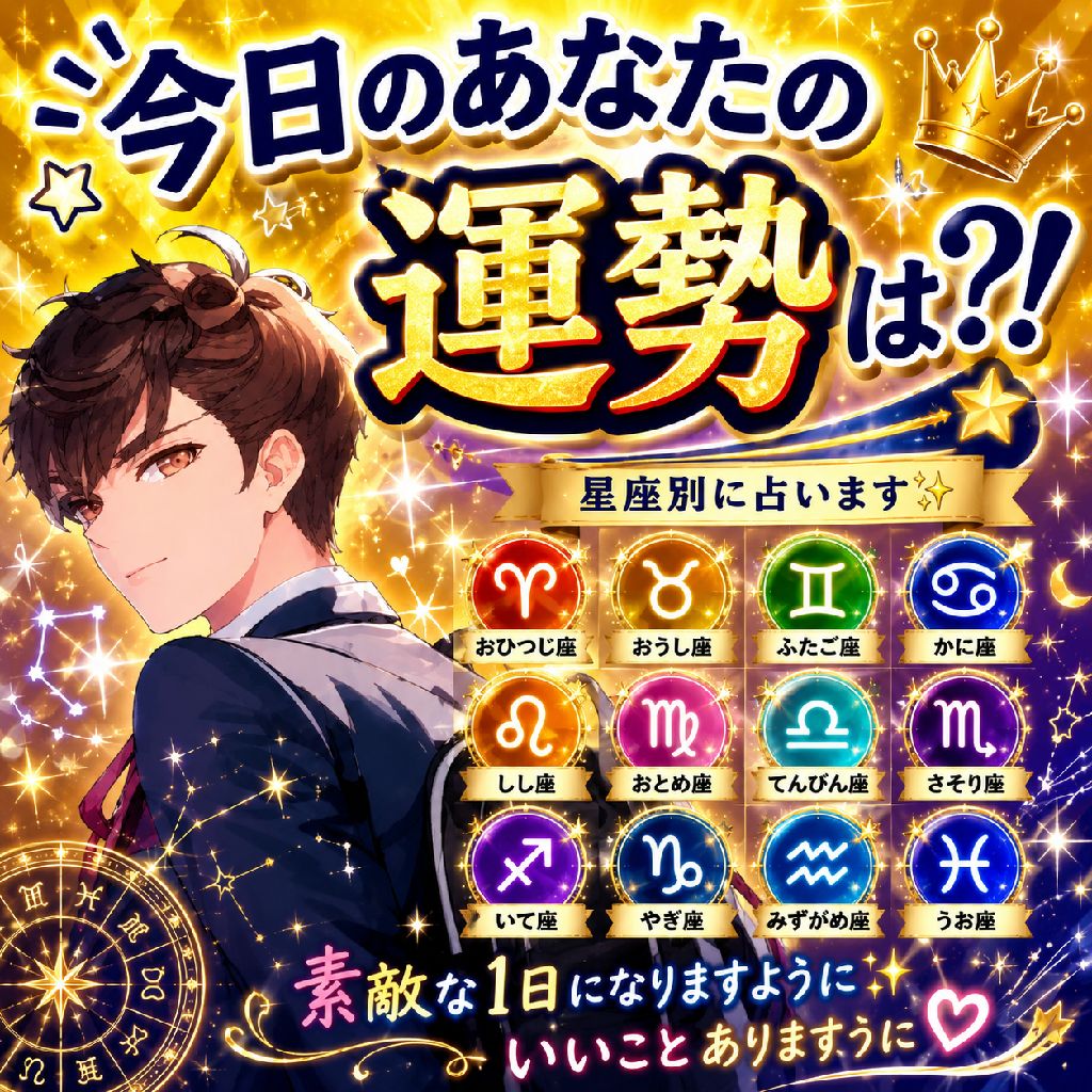 8月2日あなたの運勢は？！