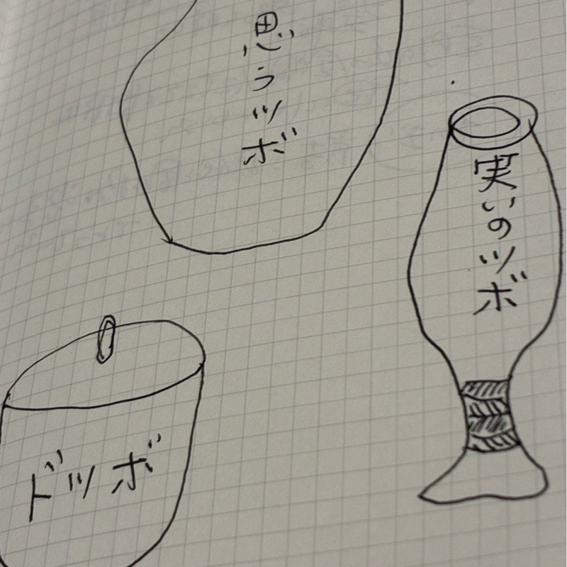 #735 7夜目／7つの直感💡　余白　ツボ３（蕾）