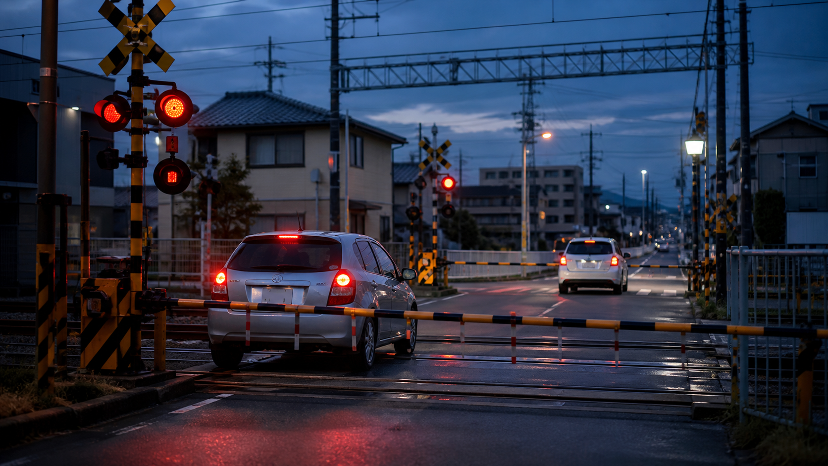 踏切内に後続車を閉じ込めた行為、殺人未遂は妥当か