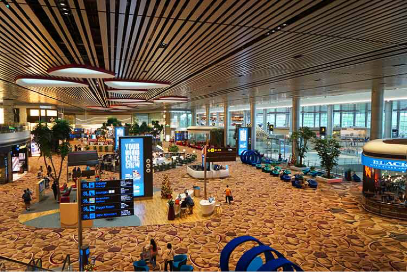 チャンギ空港！