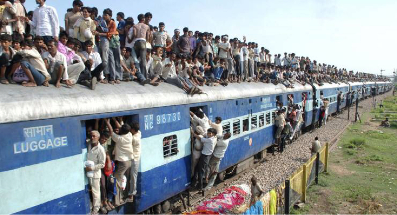 インドの列車！