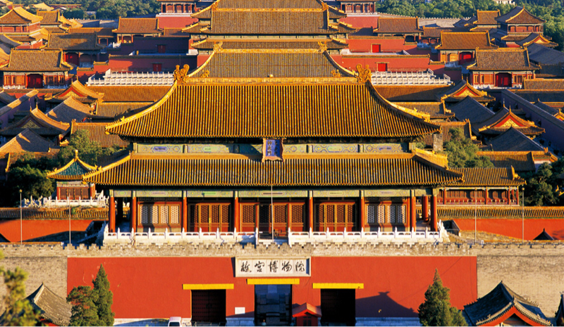 北京故宮博物院！