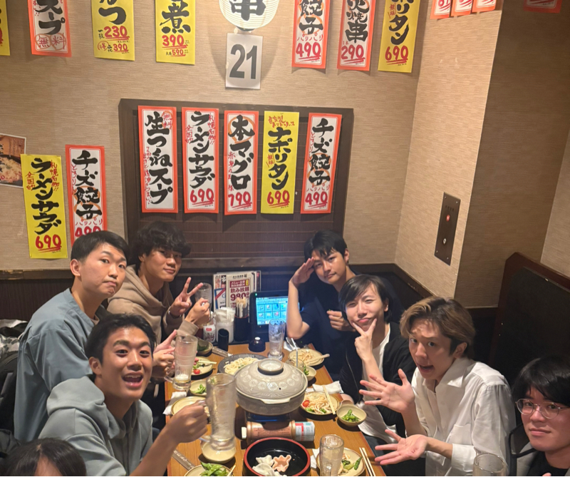 夏寄席後ラジオから(はまだ、模擬店、種村、りんちゃん、シャケ)