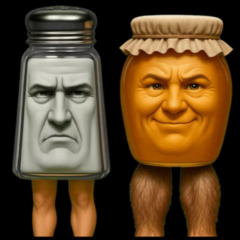 #150 ガラマラマンと.....🧂🍯